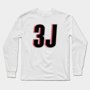 3J - White Long Sleeve T-Shirt